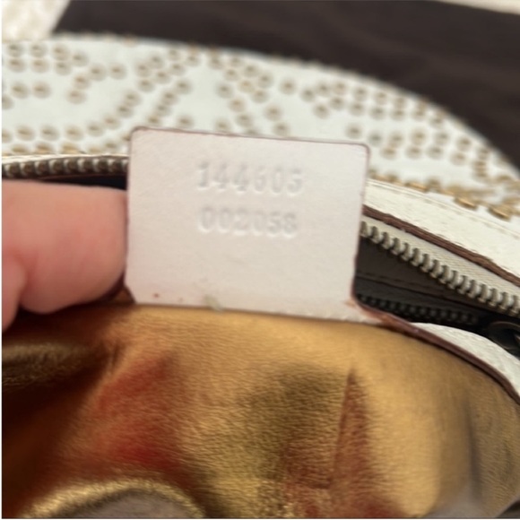 GUCCI • Mini Pelham Studded Bag
White Authentic - Picture 4 of 6